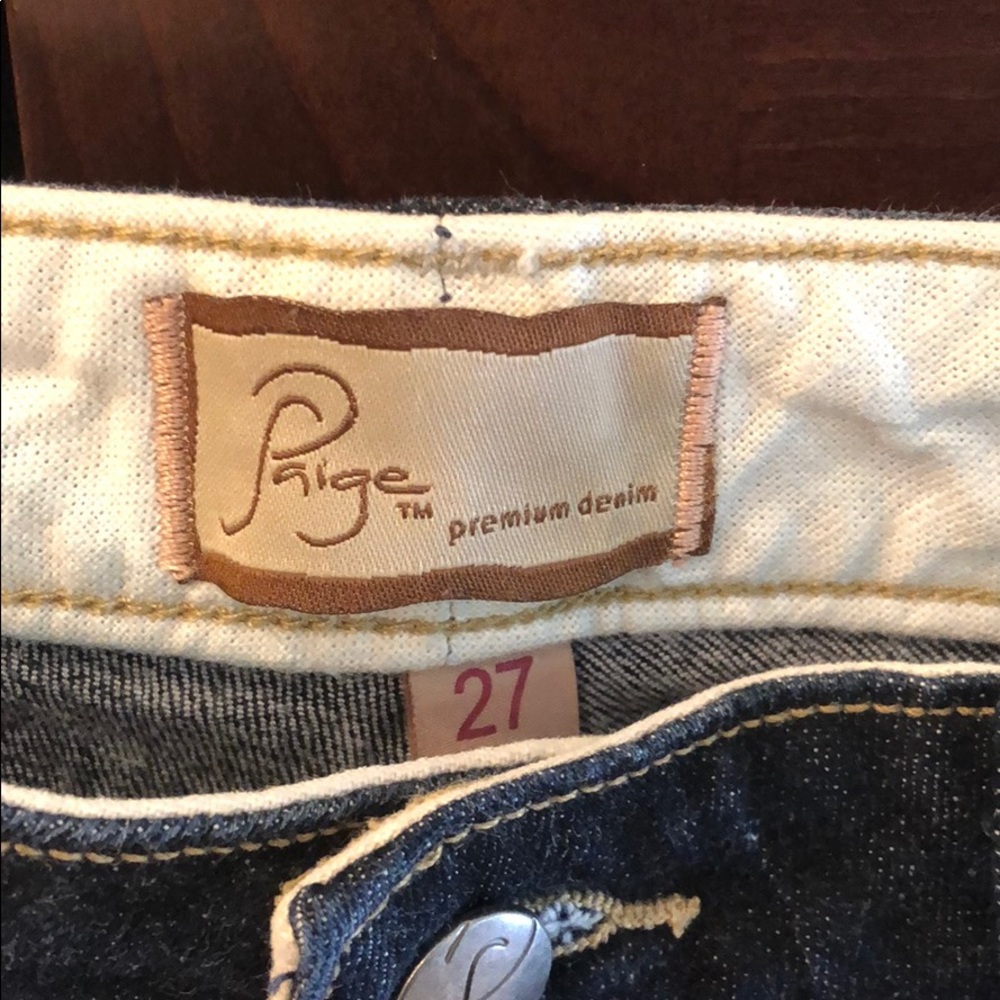 Paige cut off denim shorts - Picture 2 of 3